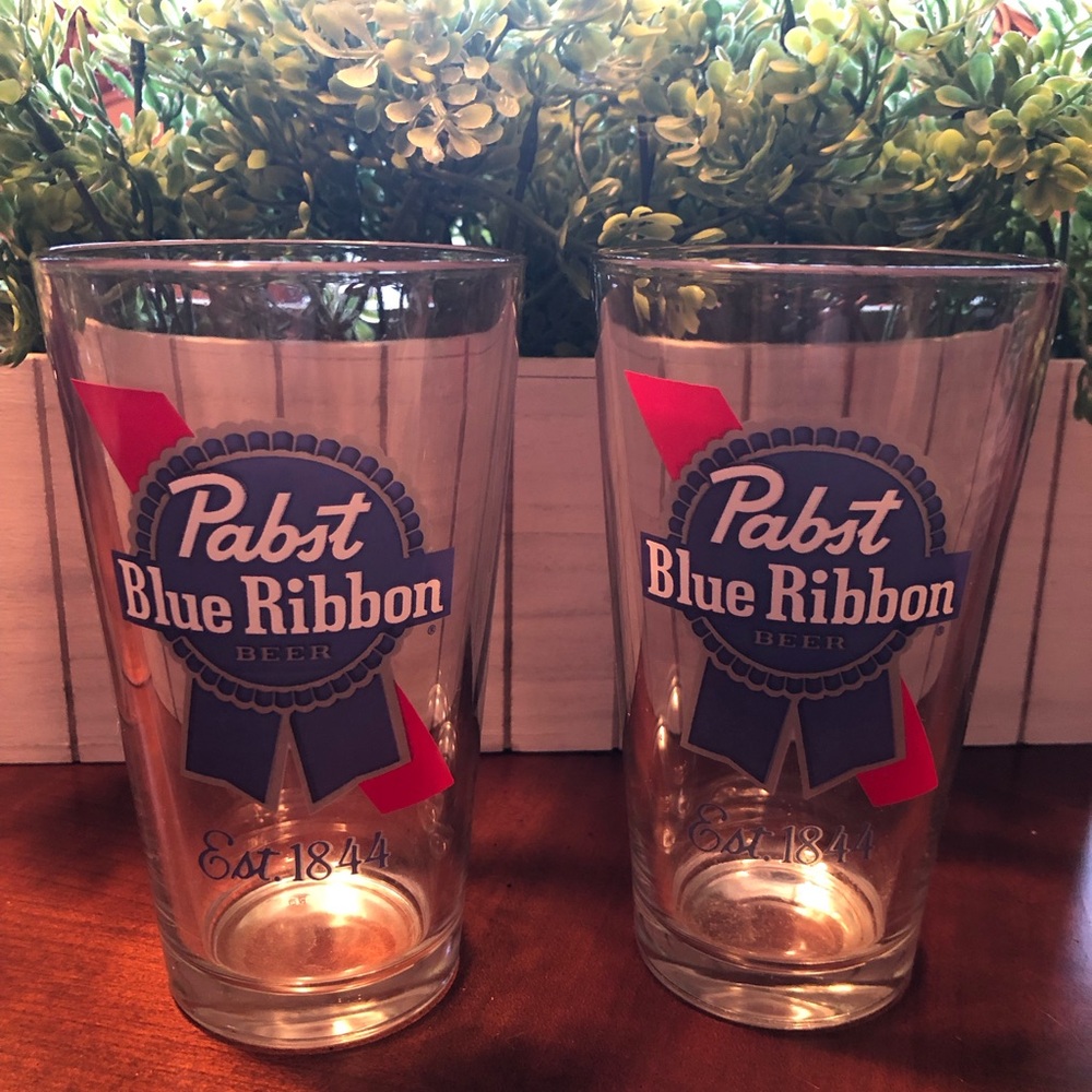 Pabst Blue Ribbon Beer Tumbler Set